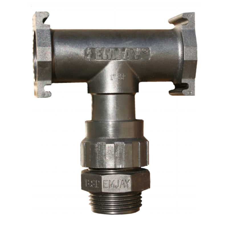 Emjay Manifold Tee Union 1 Inch Bsp