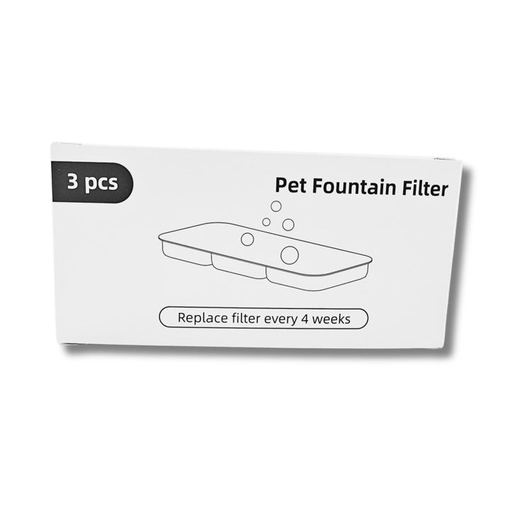 BNETA W4 Pet Fountain Filter – 3PCS Pack