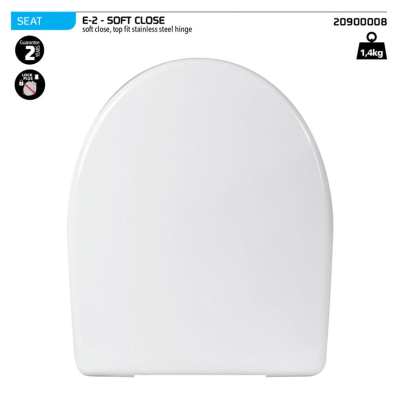 Wirquin Toilet Seat E2 Soft Close