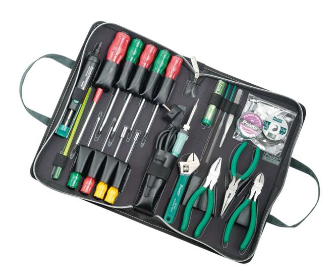 Basic Electrician Tool Kit 23 Pcs In Zip Bag Pk 813 H