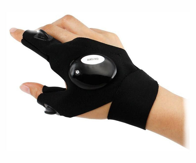 Led Flashlight Gloves 5000mcd Per Pair 220641