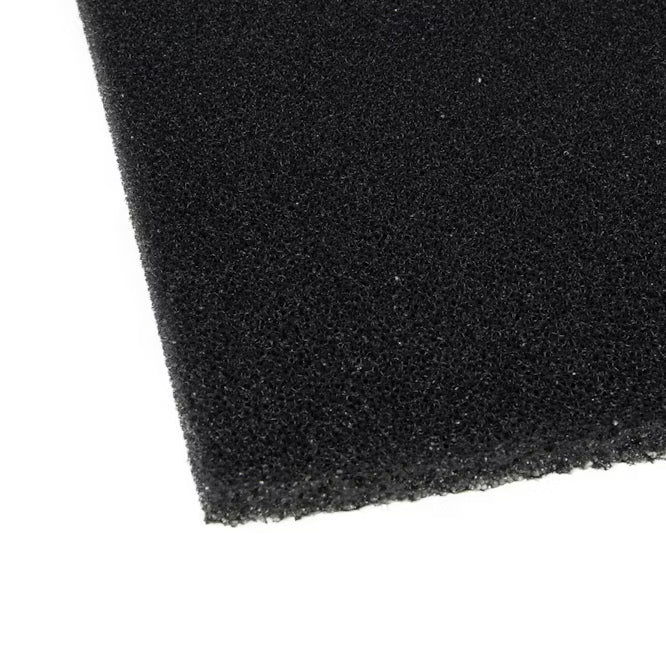 Polyurethane 40 Ppi Filter Sheets Black 250x100x3mm 220694