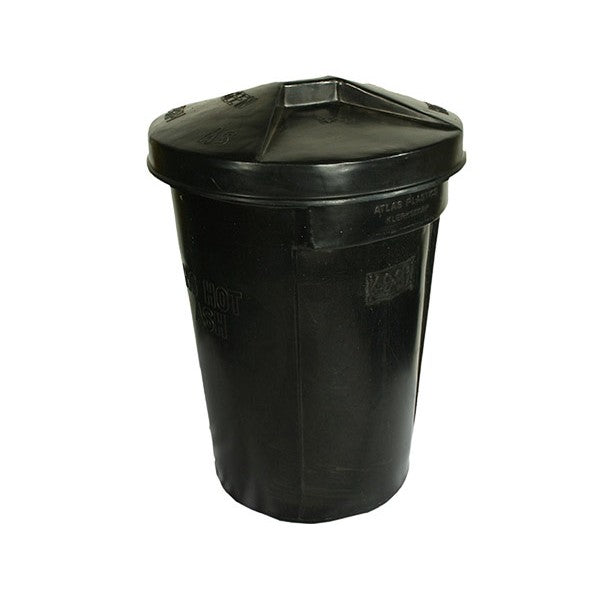 Refuse Bin Plastic With Lid 85 L
