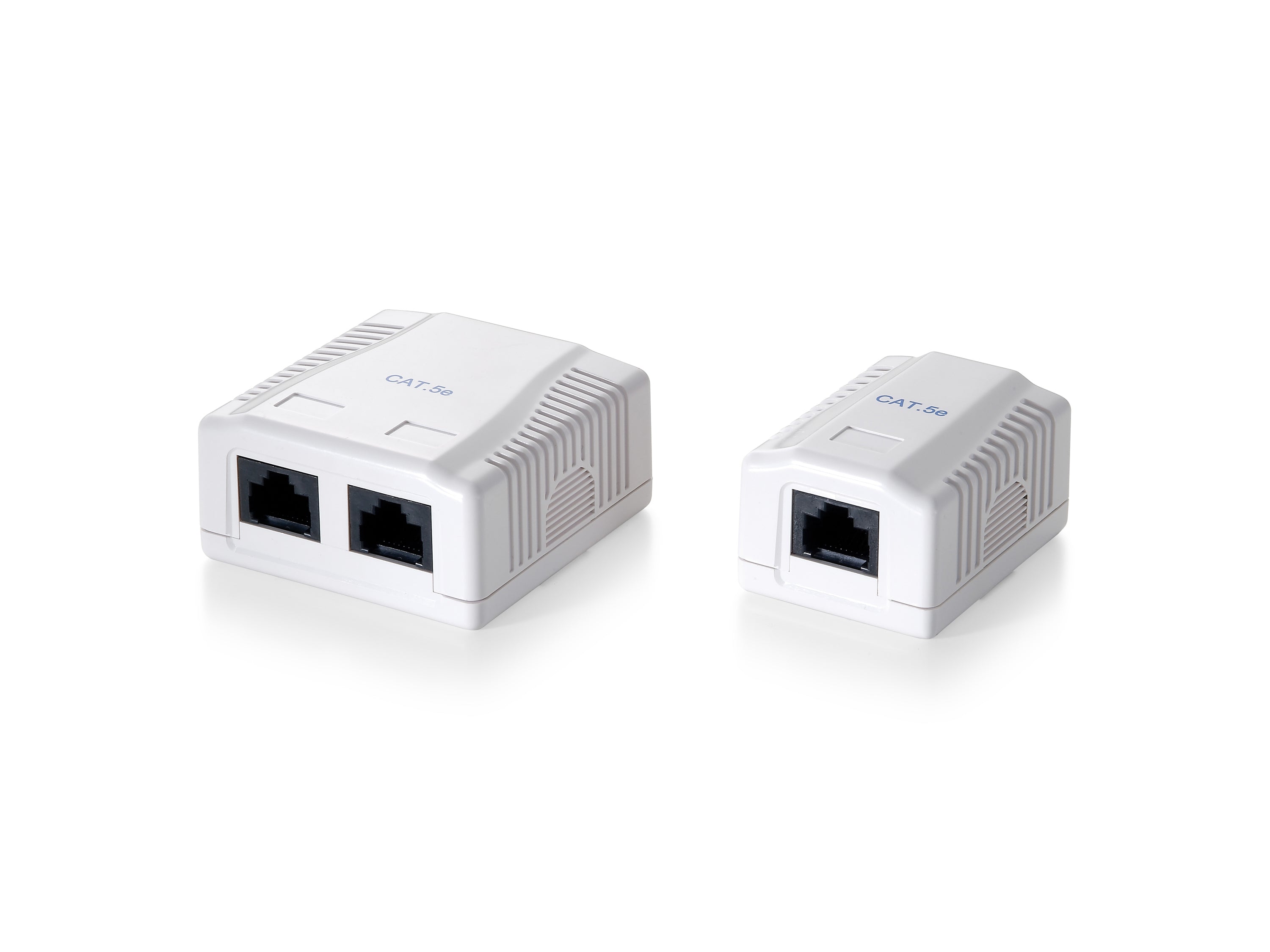 Equip Wallbox Cat5E Utp 2-Port Surface Mount White