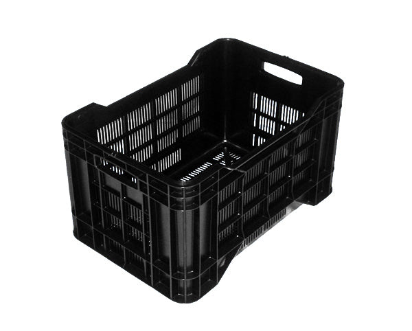Crate Vented 528 Mmx354 Mmx295 Mm Black