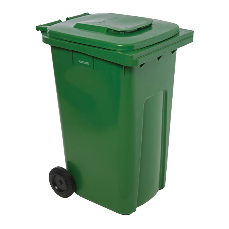 Refuse Wheely Bin Sabs Hdpe Green 240 L