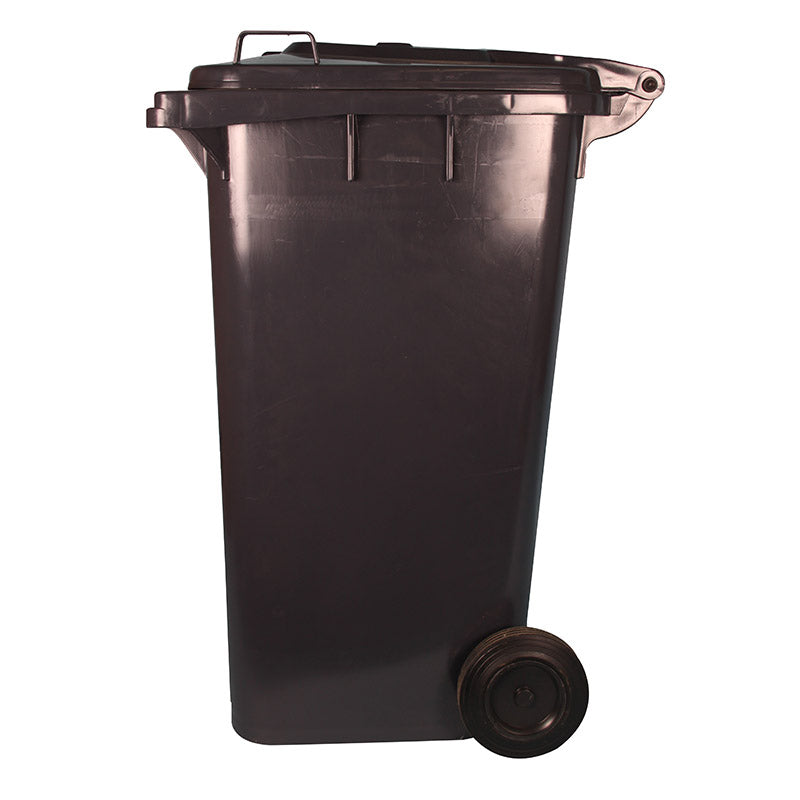Refuse Wheely Bin Non Sabs Rec Solid Ax Black 240 L