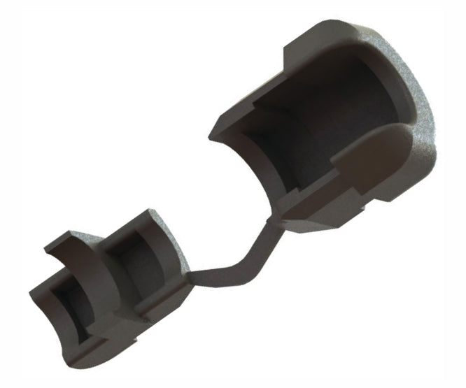 Strain Relief Gland Cable=6.4 7.4mm Ph=12.7x11.5mm Debulk 5 N 4