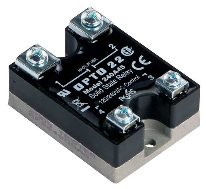 Solid State Relay / Ssr I/O Module I=24 Vac 280 Vac 45 A P/M 240 A45