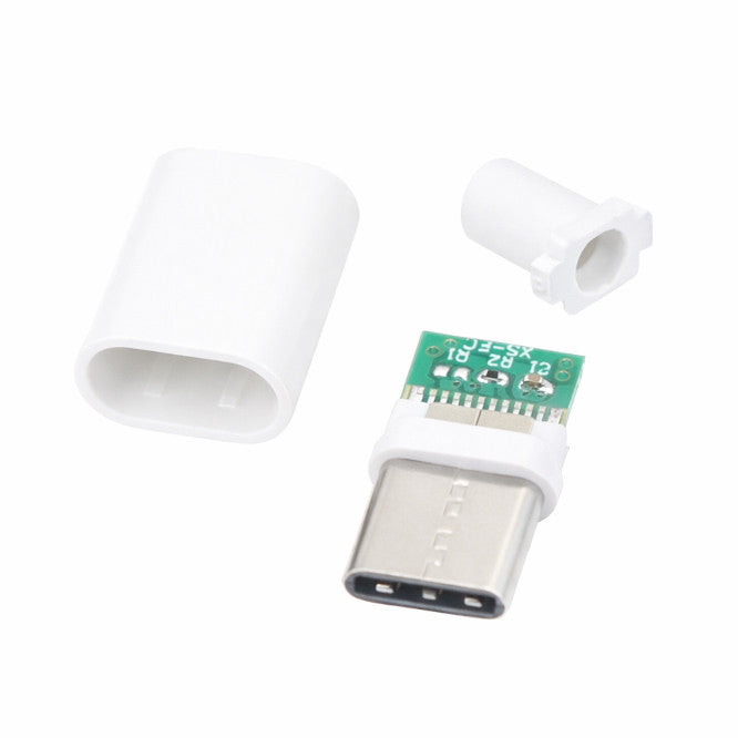Type C Plug Assembly Kit White ( Unassembled) 260008
