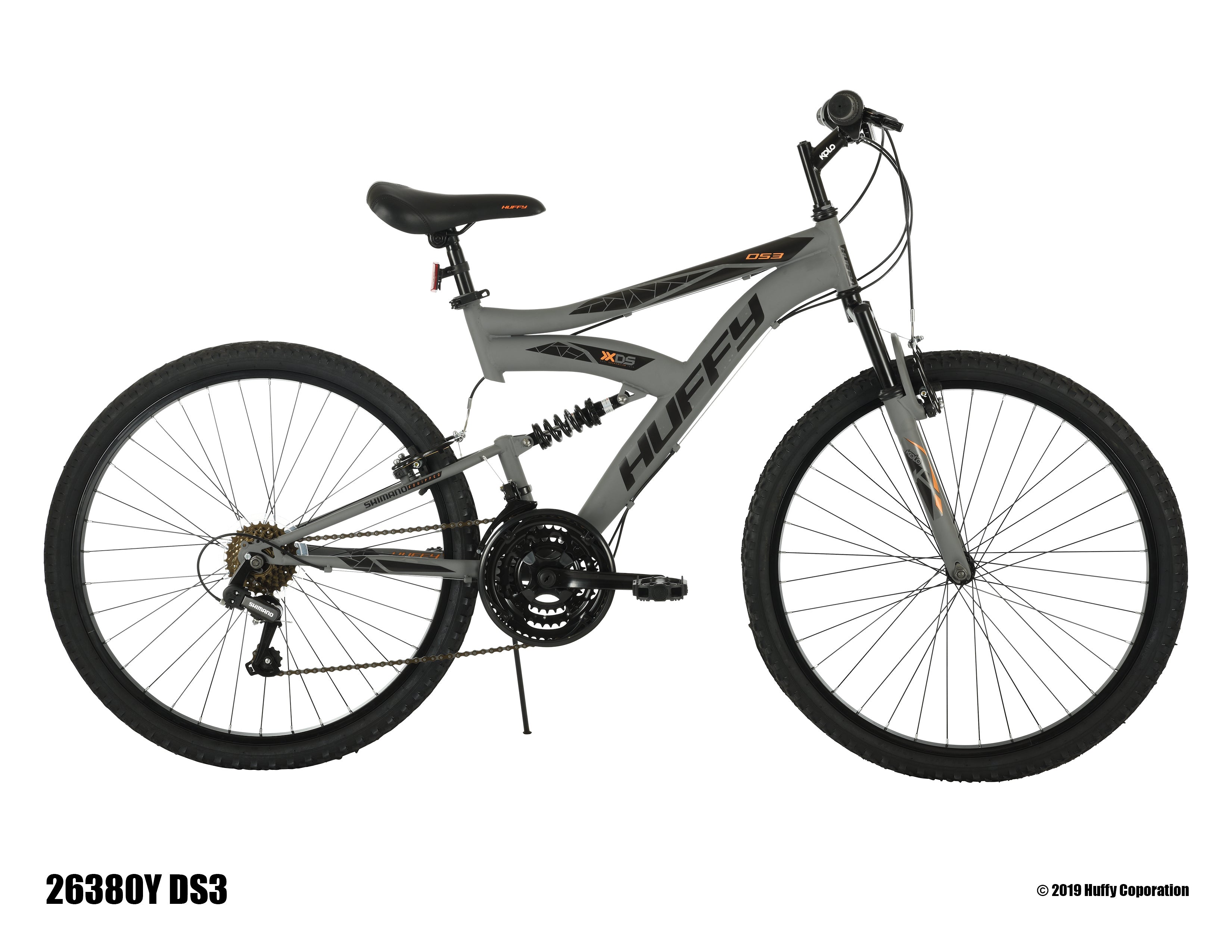 Huffy Ds 3 Dual Suspension Mtb Bicycle 26'