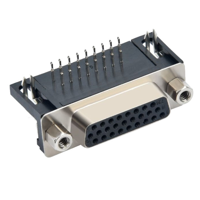 Socket D Sub Pcb 26 W R/A Metal 26 Fdr