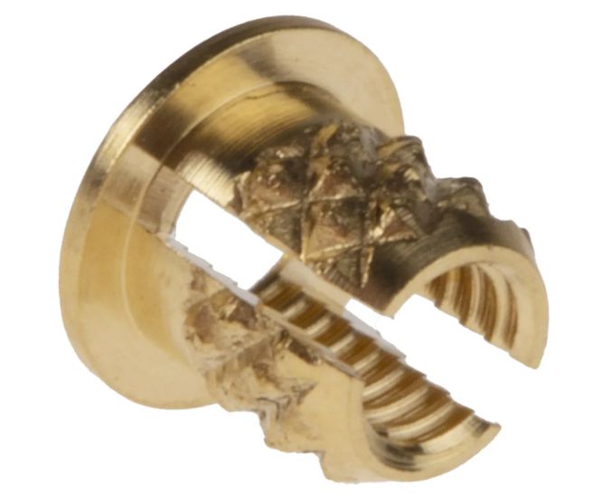 Brass Threaded Insert M3x4mm Depth=4.78mm 278 584 - Livestainable.co.za