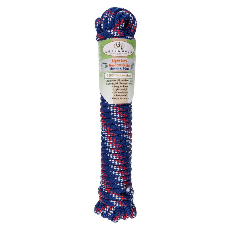 Rope Braided Outdoor 10 Mm 10 M Light Duty