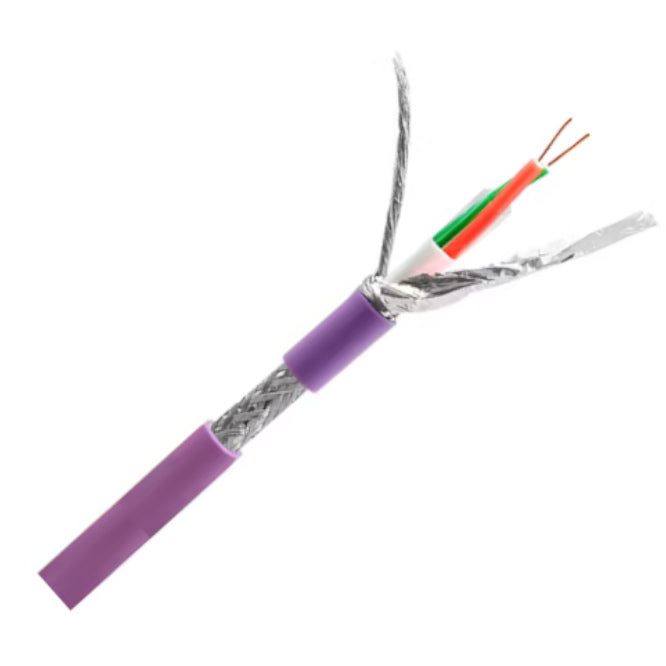 Signal Cable 2 C Screen 0.5mm Violet Open H121 P50 Vl *Dbk*