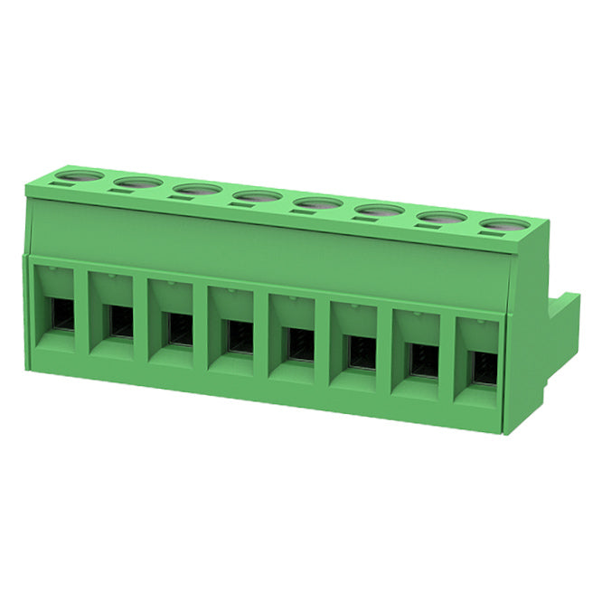 Socket Straight In Line 8 Way P=5.08mm 2 Edgk 5.08 08 P 14 00 A(h)