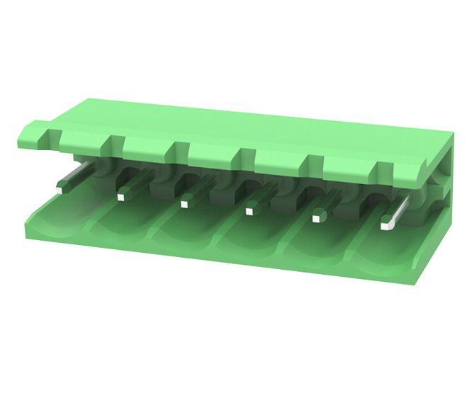 Terminal Block R/A Pcb Mnt 6 P Open P=5.08 2 Edgr 5.08 06 P 14 00 A(h) - Livestainable.co.za