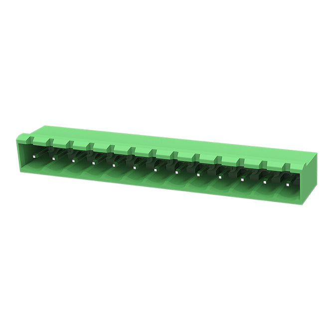 Terminal Block R/A Pcb Mnt 13 P Closed P=5.08 2 Edgrc 5.08 13 P 14 00 A(h)