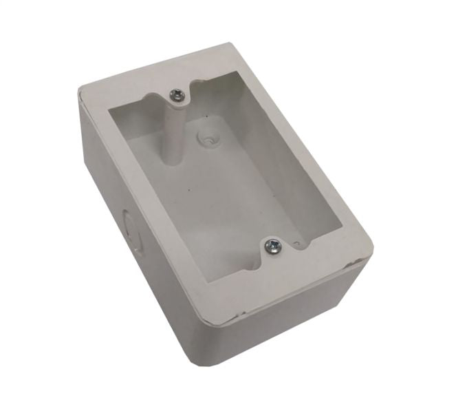 Surface Mount Extension Box 2x4 Pvc White Peb42