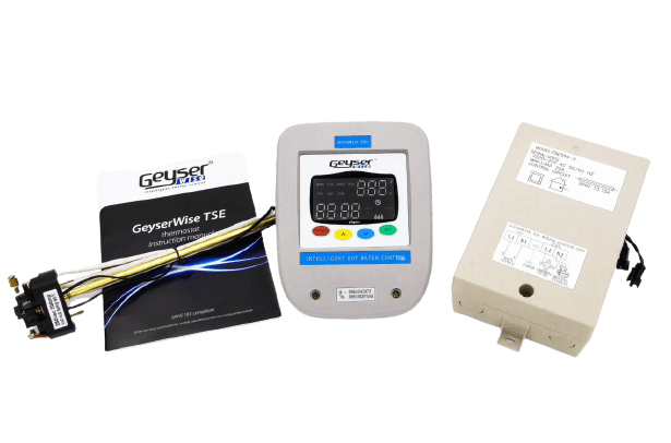 Geyserwise TSE1 - Geyser Timer and Temperature Controller with Display - Livestainable.co.za