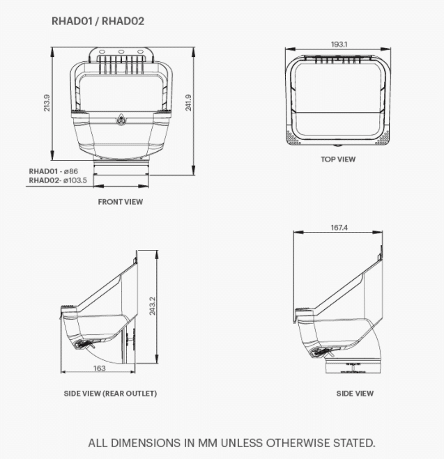 Rain Harvesting Advanced Leaf Eater 90mm - Livestainable.co.za