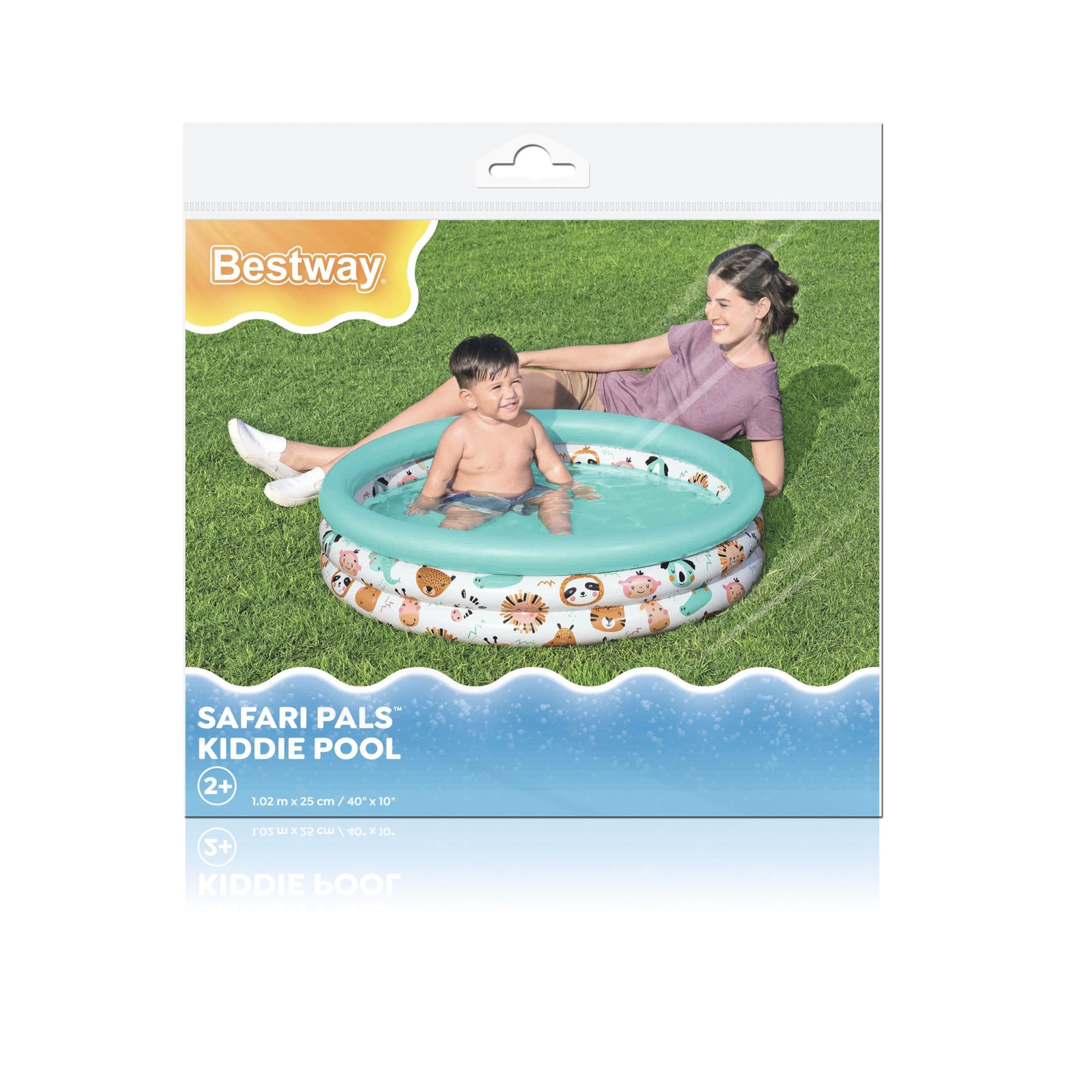 Bestway φ1.02m X H25cm Coral Kids Pool 101 L