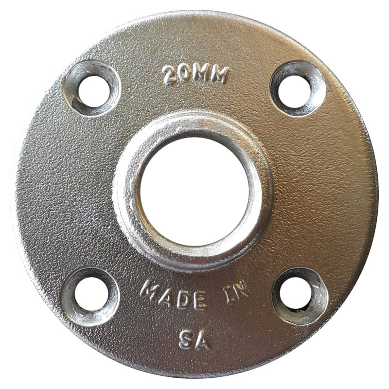 Flange Aluminium Non Sabs Thread 20 Mm Pipe Od 26 M