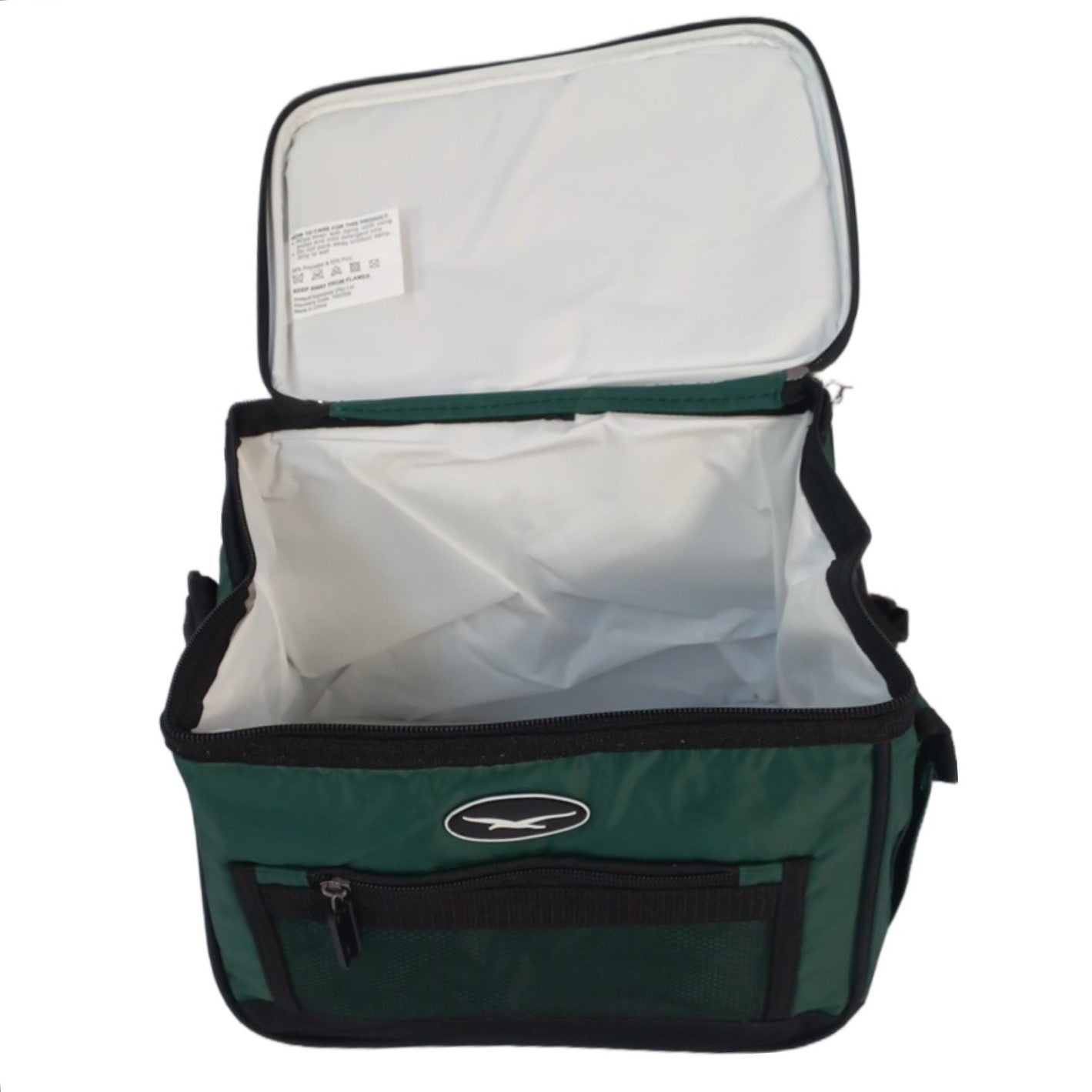 Seagull 6 Pack Nylon Coolbag Green