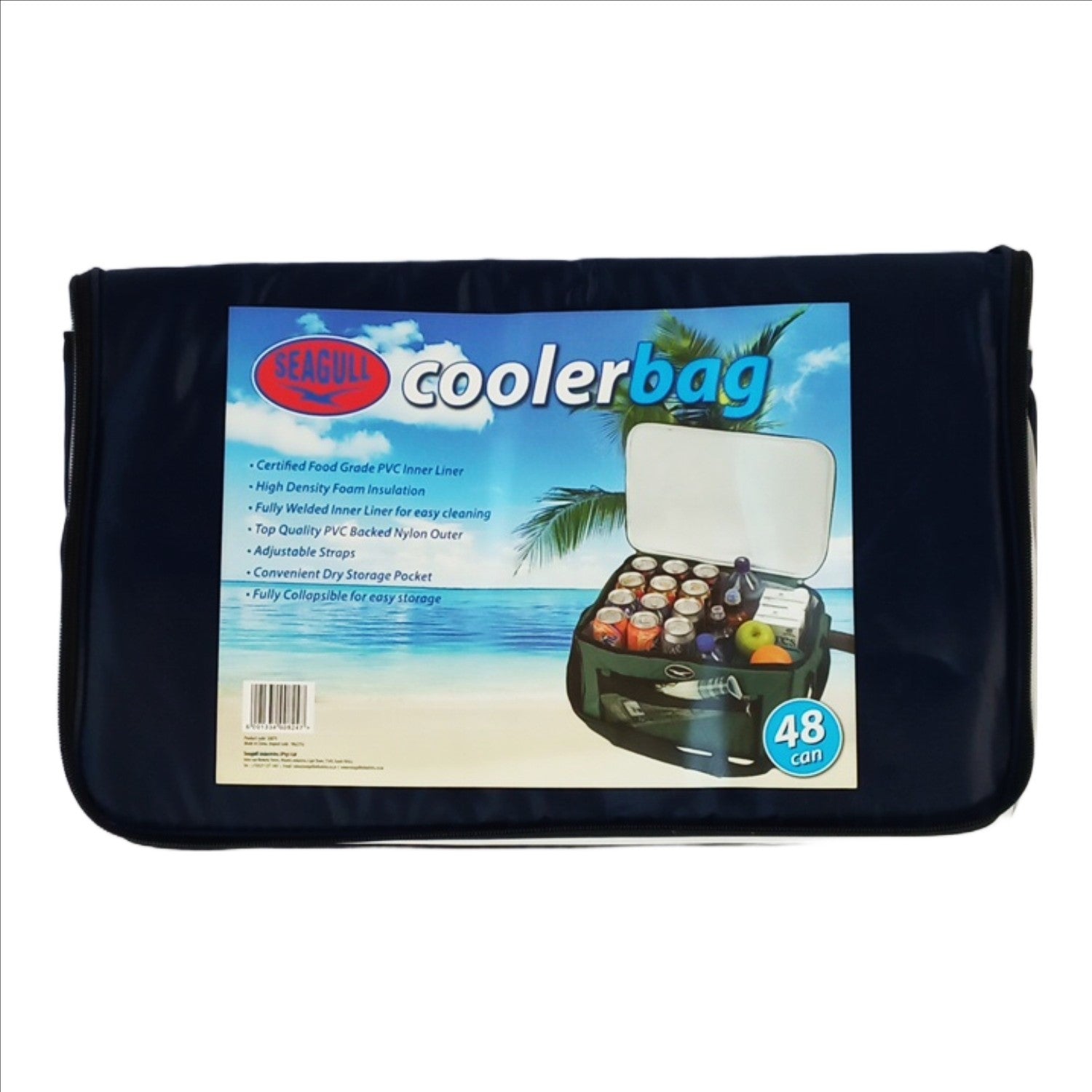 Seagull 48 Can (28 Lt) Nylon Coolbag Navy