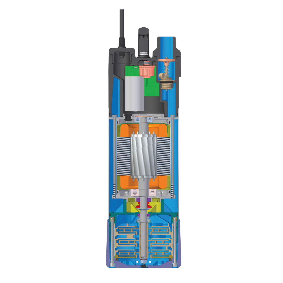 Speroni Pump Subtron Multi Stage Subm 0.60 Kw 230 V