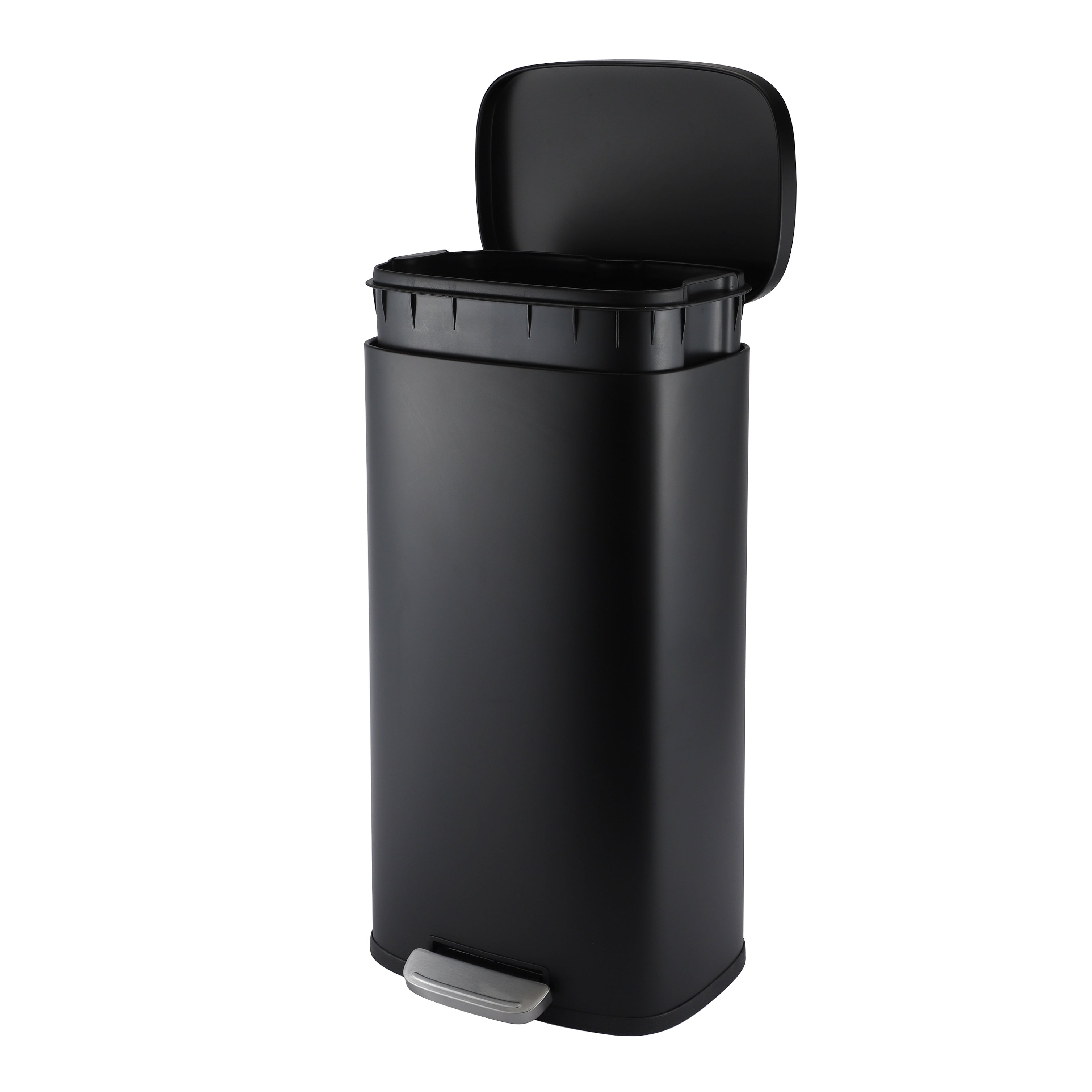 30 L Steel Pedal Bin | Rectangle | Modena