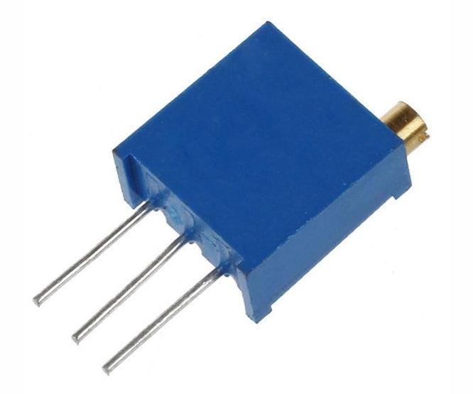 Trimmer Potentiometer T/Adj V Mnt 25 T 10 K 3296 W103 (10 K) - Livestainable.co.za