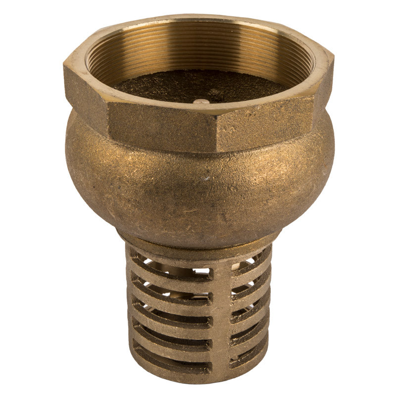 Torrenti Valve Foot Brass 100 Mm
