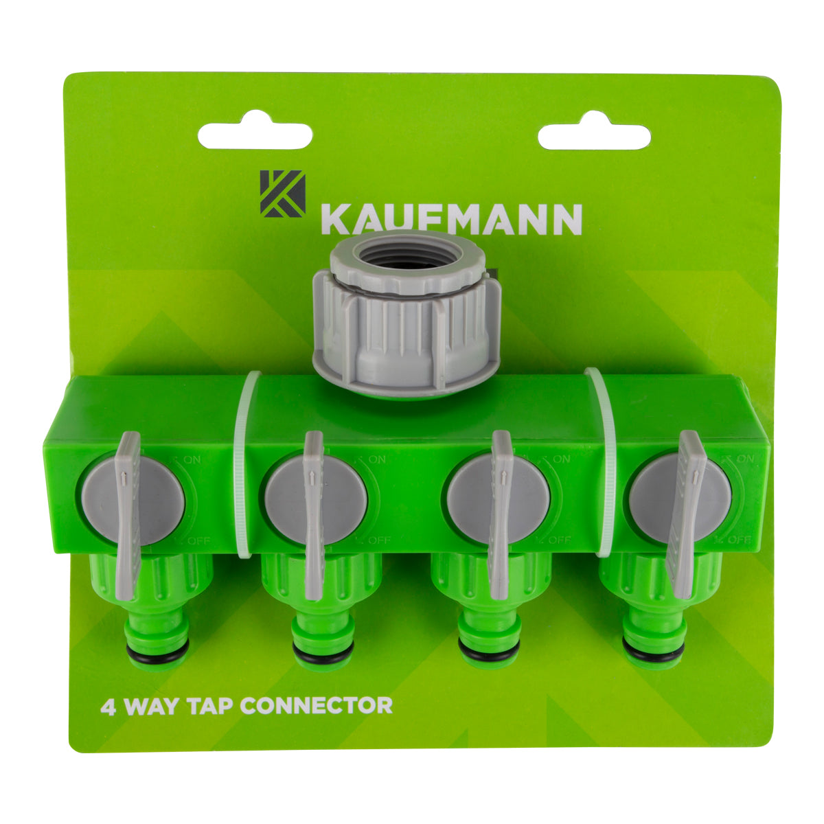 Kaufmann Garden Tap Connector 4 Way