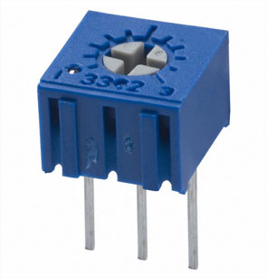 Trimpot T Adj S Turn 100 K Sil 3362 U 1 104