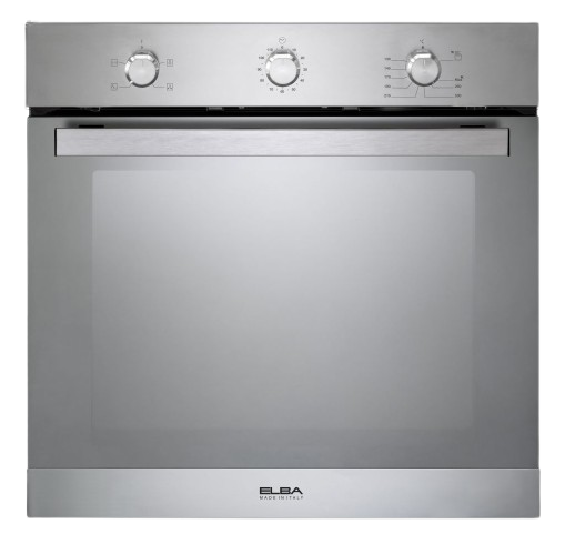Elba Elio 60Cm Fan Assisted Gas Oven With Mirror Finish
