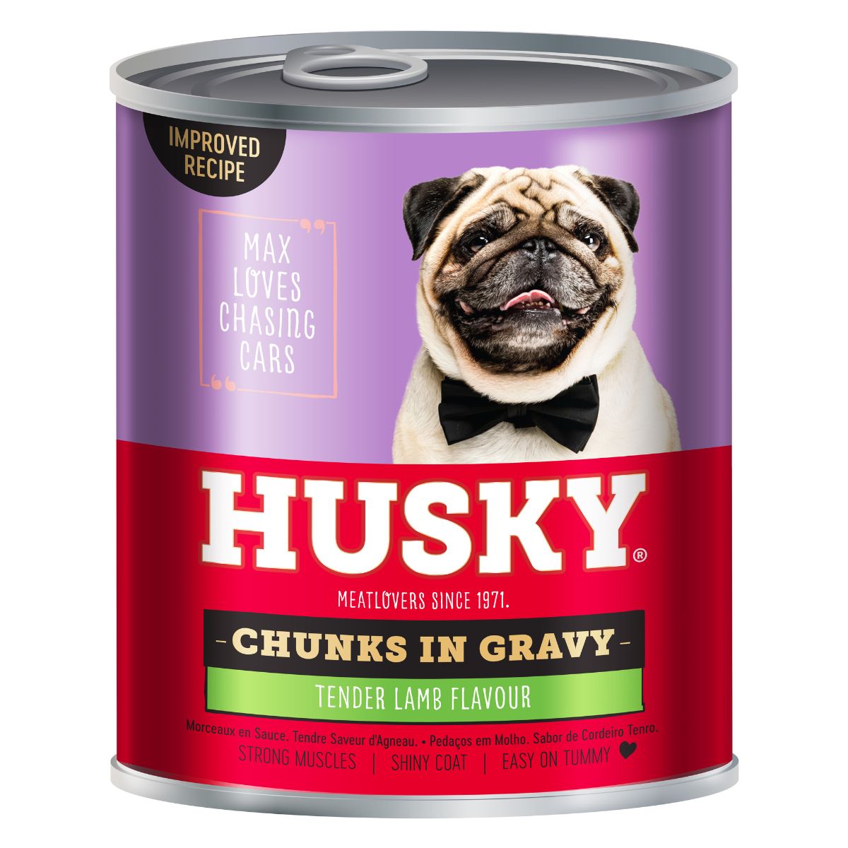 Husky Chunks In Gravy Lamb 775 G