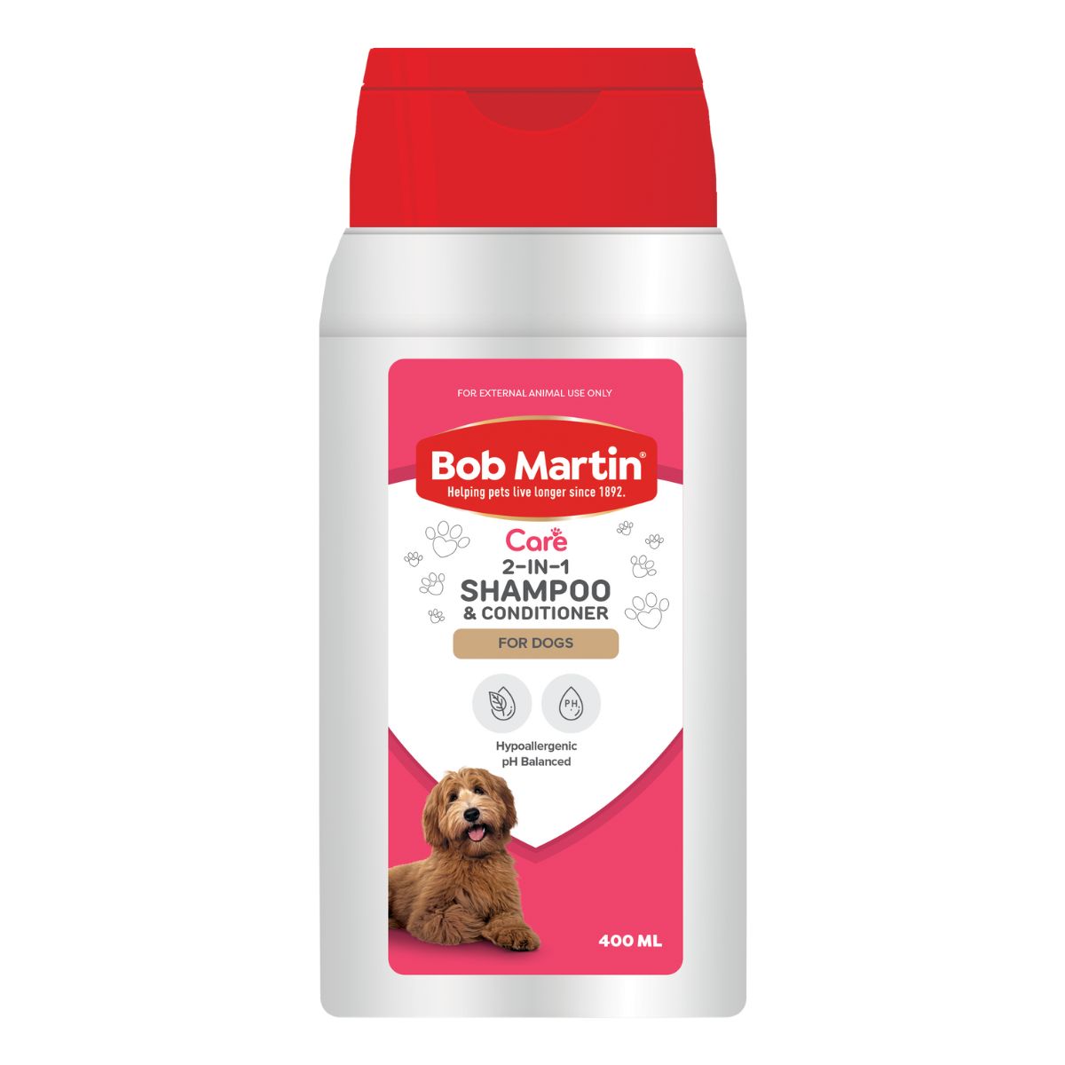 Bob Martin Pet 2 In1 Shampoo & Conditioner 400 Ml
