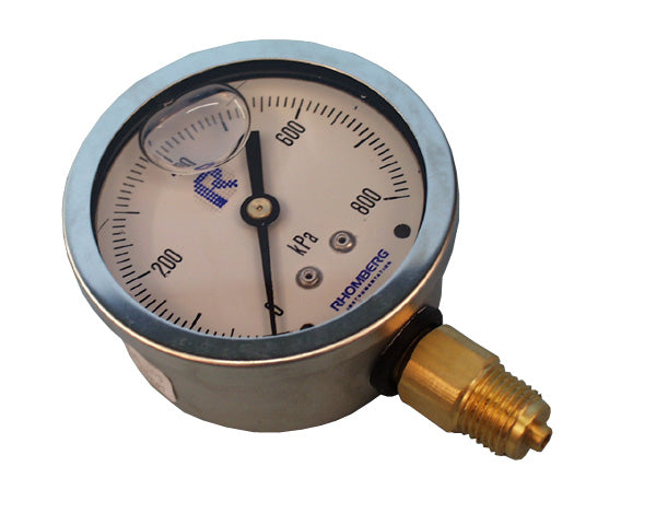 Pressure Gauge Glycerine 0 800 Kpa