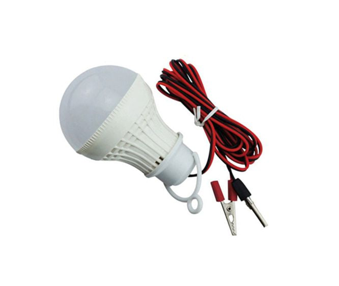 12 Vdc Led Bulb 3 W C/W With Crock Clips 190928