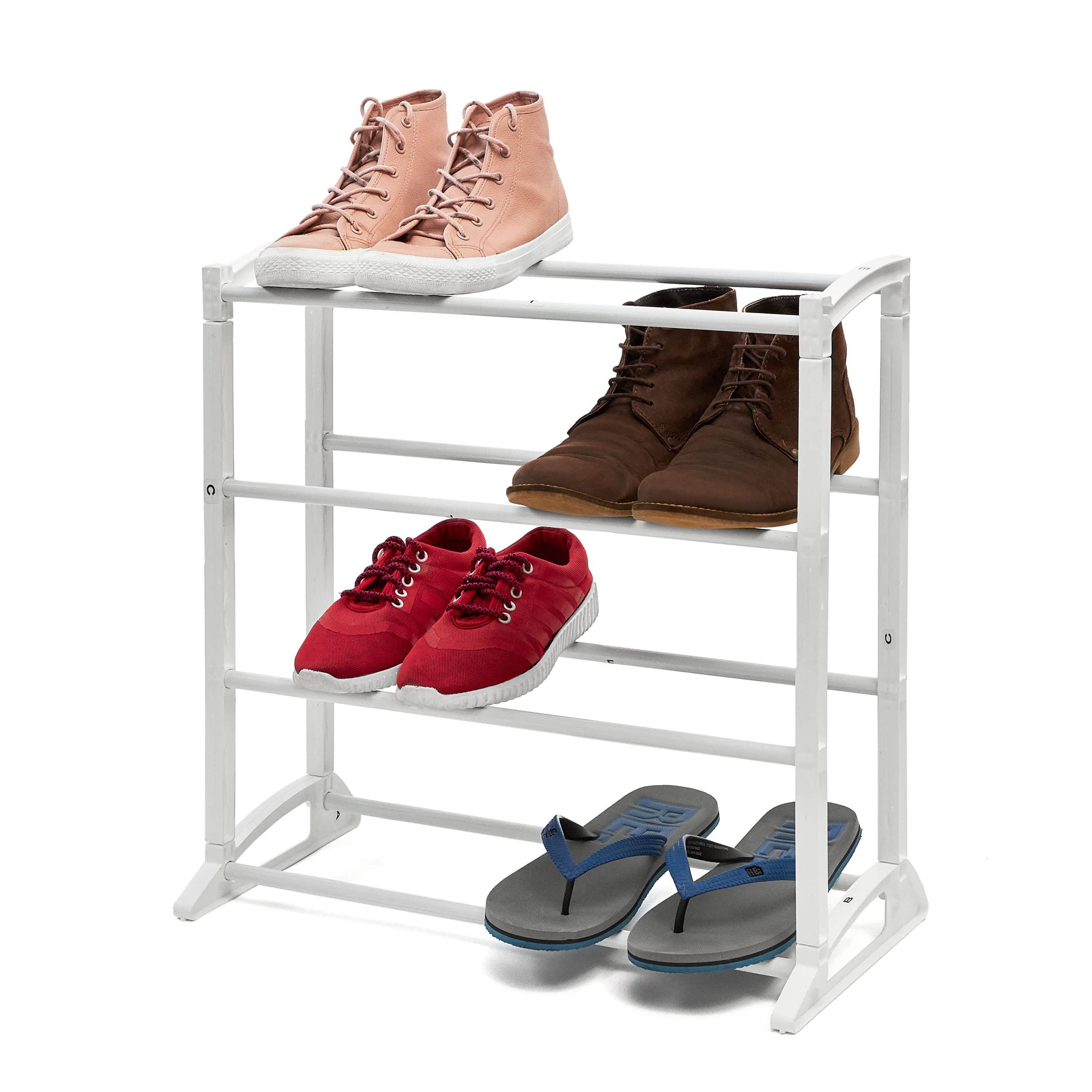 Retractaline 4 Tier Shoe Rack - Livestainable.co.za