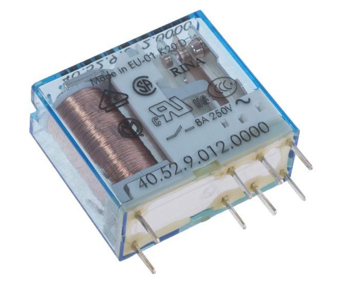 Relay Dpdt 8 A 12 Vdc Rect 8 Pcb 40.52.9.012.0000 - Livestainable.co.za