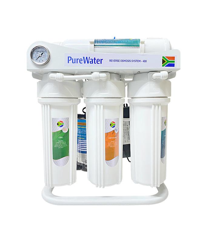 Pure Water 400 GPD Reverse Osmosis (RO) System - Livestainable.co.za