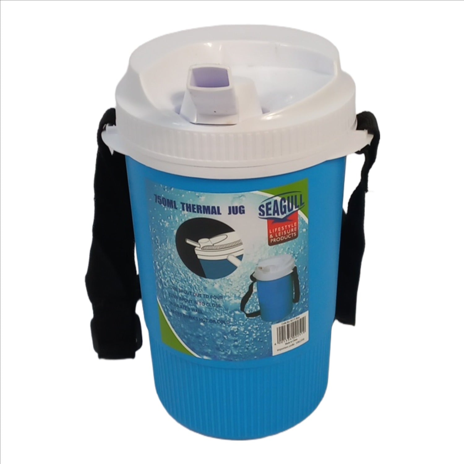 Seagull 750 Ml Thermal Jug With Spout Blue