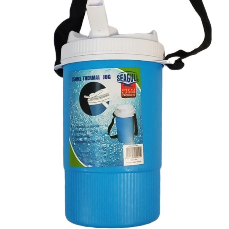 Seagull 750 Ml Thermal Jug With Spout Blue