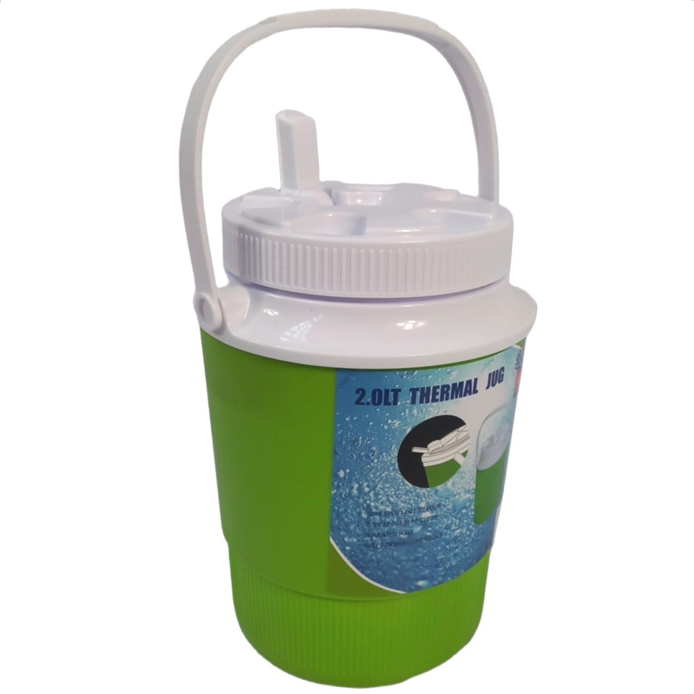 Seagull 2 Lt Thermal Jug With Spout Green