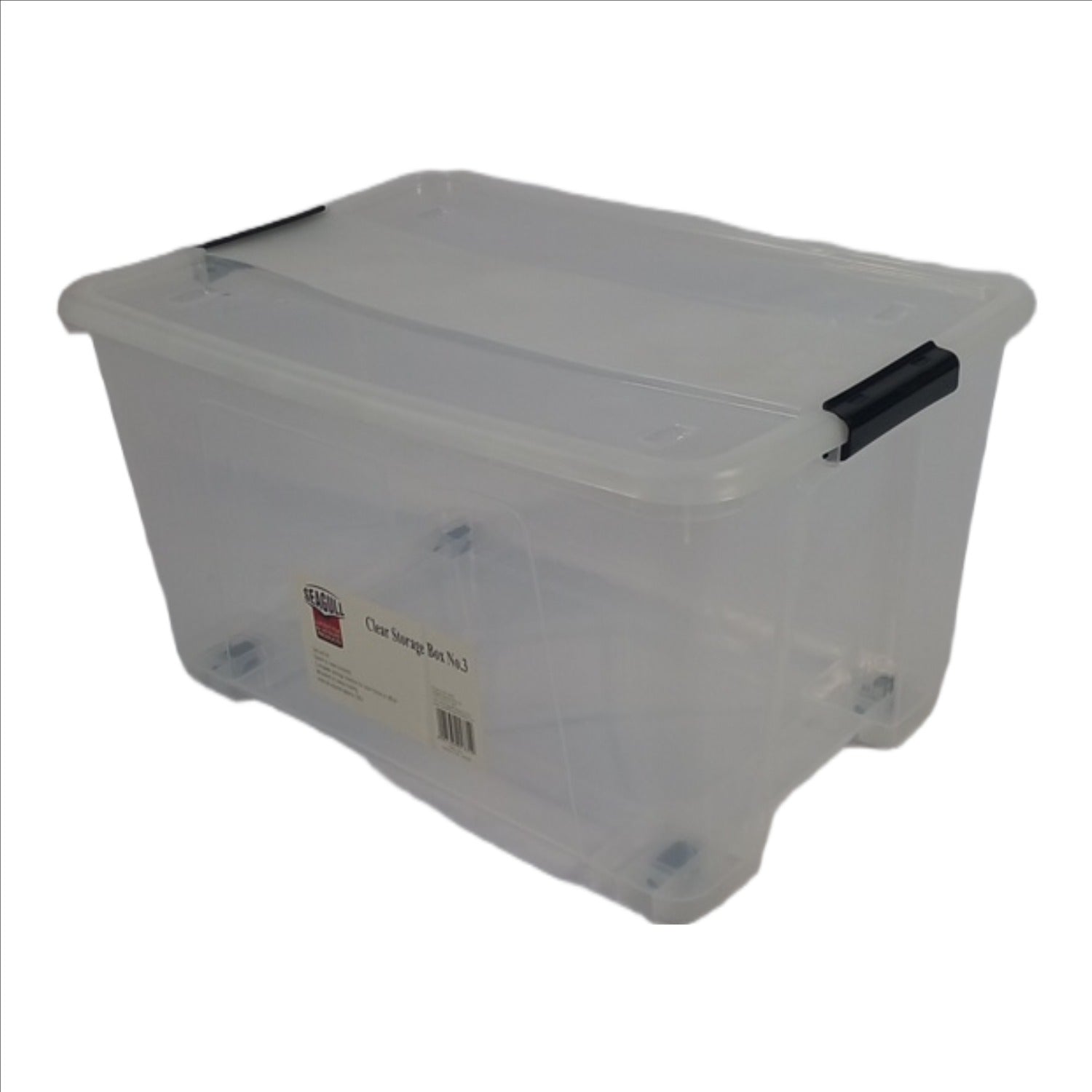 Seagull Clear Storage Box No.3 42 Lt