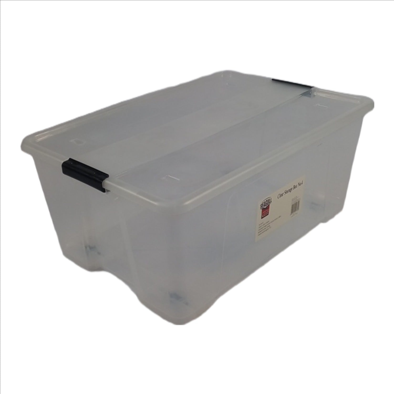 Seagull Clear Storage Box No.4 73 Lt