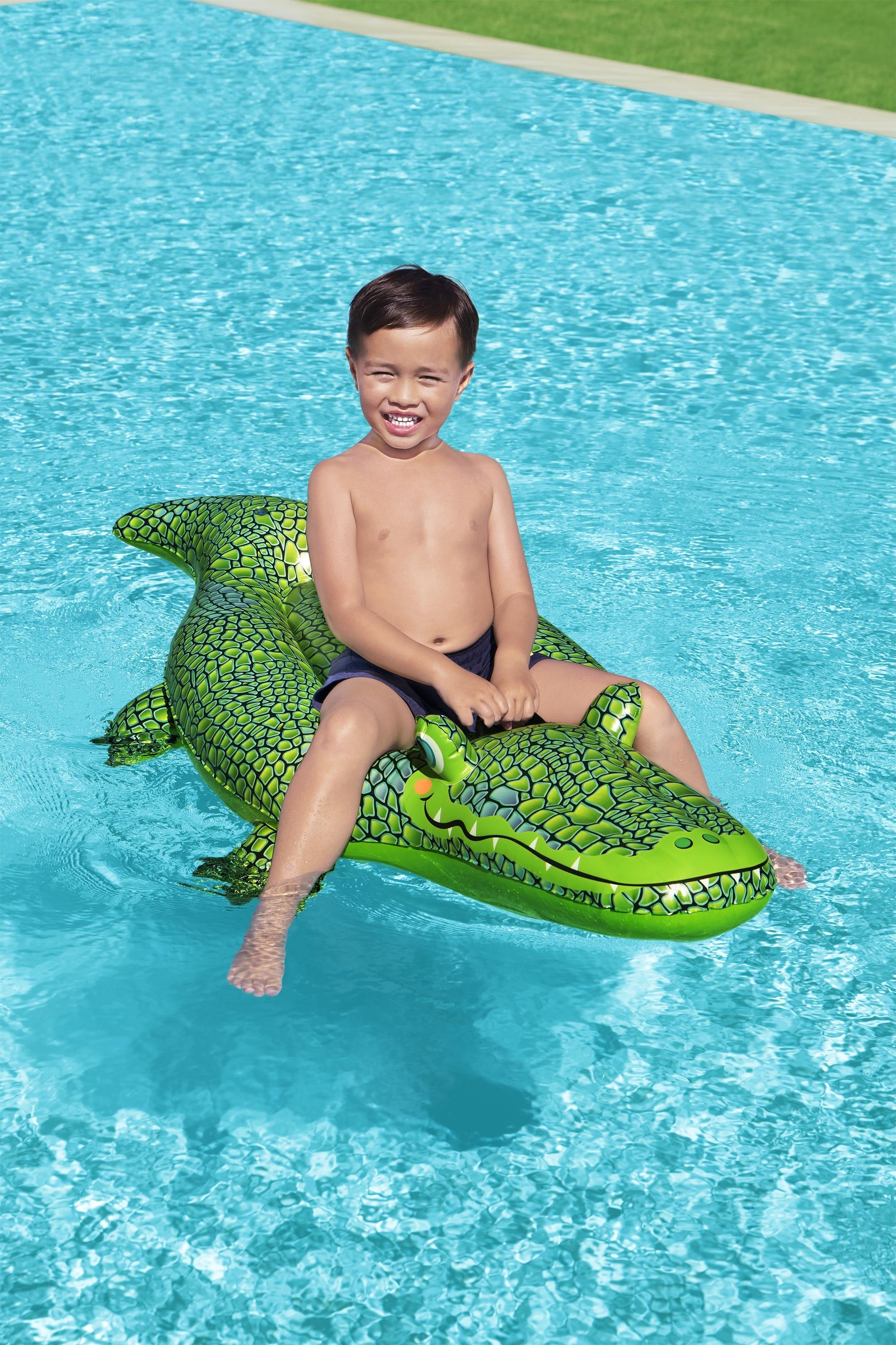 Bestway 1.52 Mx71 Cm Buddy Crocodile Ride On