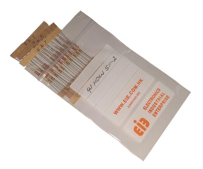 Resistor Pack 1/4 W 5% 10 Each Of Ea 2 K2, 3 K3 & 4 K7 30pcs 41 Hdw511 2 - Livestainable.co.za